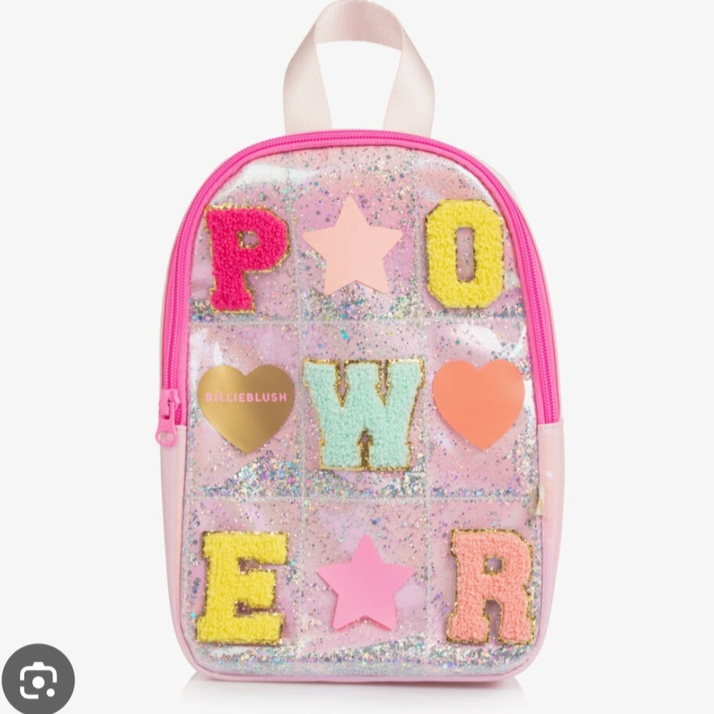 Billieblush Multicolor Glitter Power Backpack